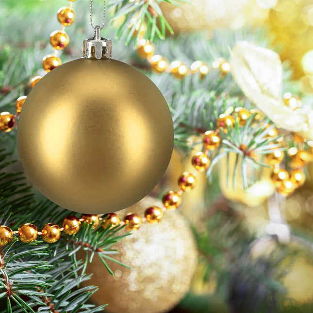 Weihnachtskugeln Set matt, 100 Stück