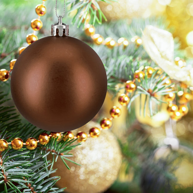 Weihnachtskugeln Set matt, 50 Stück