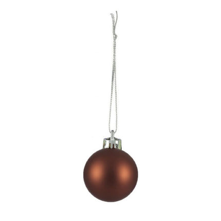 Weihnachtskugeln Set matt, 50 Stück