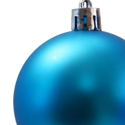 Mattes Weihnachtsbaumkugel-Set, 50 Stück