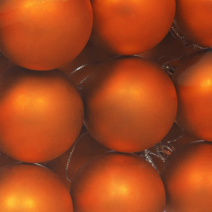Ensemble de boules de Noël mates, 50 pièces