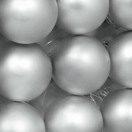 Ensemble de boules de Noël mates, 50 pièces