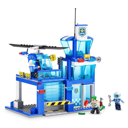 Poste de police Max City Bricks, 321 pièces