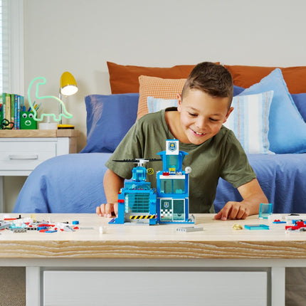 Poste de police Max City Bricks, 321 pièces