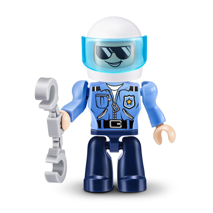 Poste de police Max City Bricks, 321 pièces