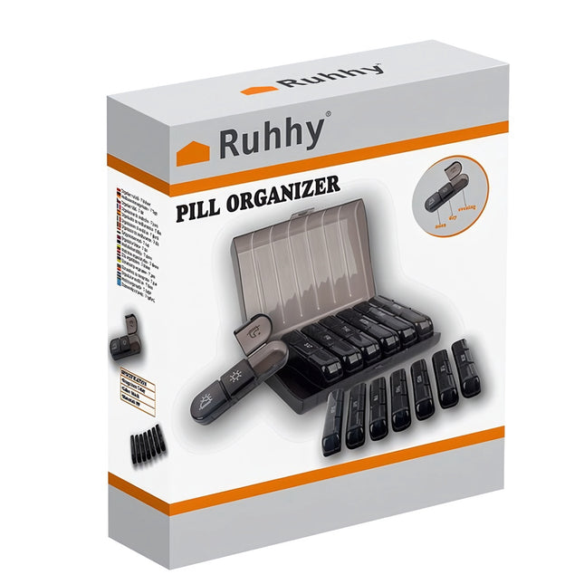 Medikamenten-Organizer – 7 Tage Ruhhy 24287