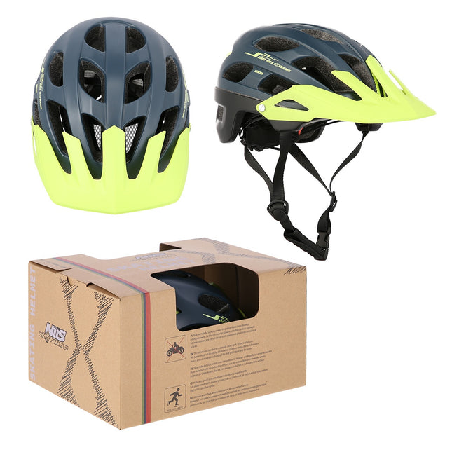 Casque bleu-vert moyen, taille M (53-58 cm)