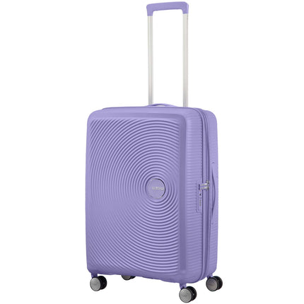 Mittelgroßer erweiterbarer Koffer, Lavendel, 67 cm