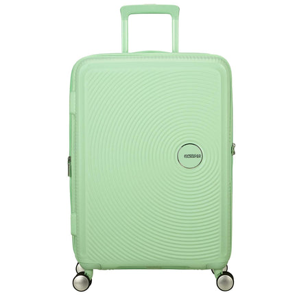 Mittlerer pastelgrüner Koffer – 67cm Spinner