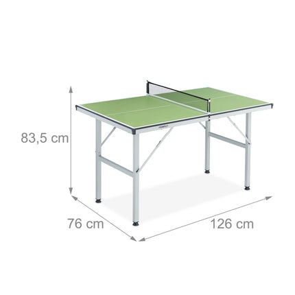 Table de ping-pong verte moyenne