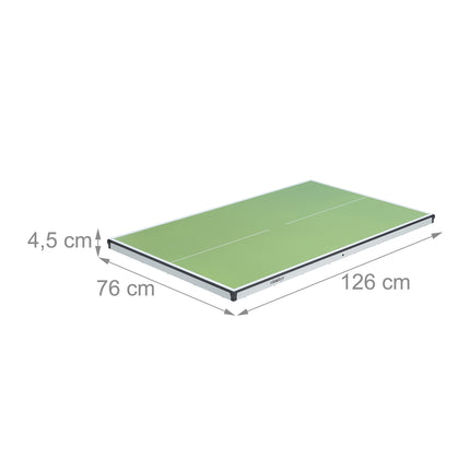 Table de ping-pong verte moyenne