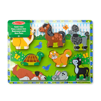 Melissa & Doug - Puzzle en gros morceaux pour animaux de compagnie