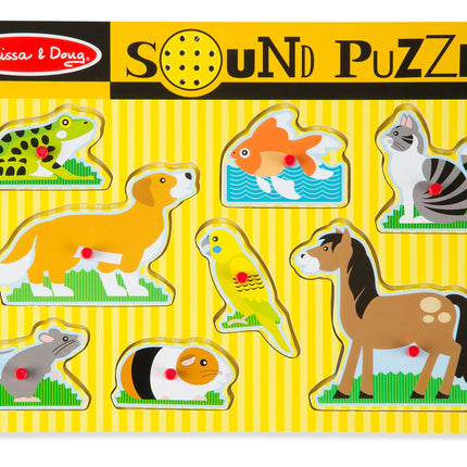 Melissa & Doug Tier-Soundpuzzle