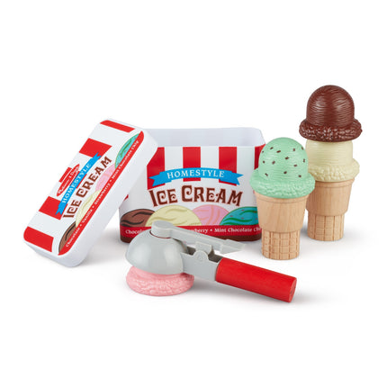 Melissa & Doug Ensemble de jeu Scoop & Stack Ice Cream