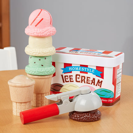 Melissa & Doug Ensemble de jeu Scoop & Stack Ice Cream