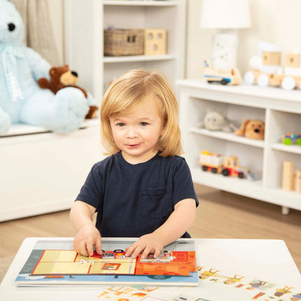 Melissa & Doug Wiederverwendbares Stickerpad Meine Stadt