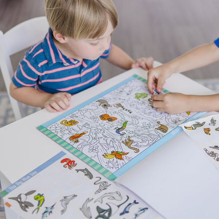 Melissa & Doug Such- und Finde-Stickerblock – Tier