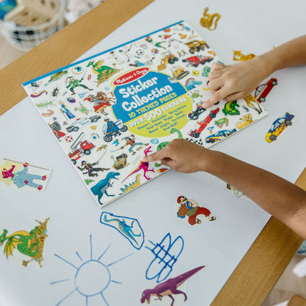 Melissa & Doug Sticker-Kollektion Blau