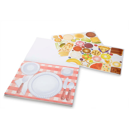 Melissa & Doug Bloc d'autocollants pour préparer un repas