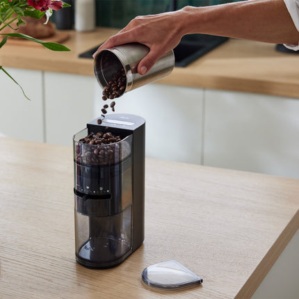 Melitta Linea Kaffeemühle mit Kegelmahlwerk, 13 Mahlgradeinstellungen