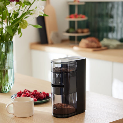 Melitta Linea Kaffeemühle mit Kegelmahlwerk, 13 Mahlgradeinstellungen