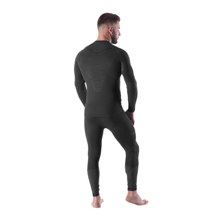 Haut thermoactif noir pour homme, L/XL