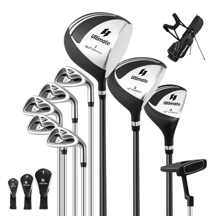 Golfschläger-Komplettset für Herren, 10-teilig, Rechtshänder