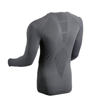 Haut thermoactif gris pour homme, S/M