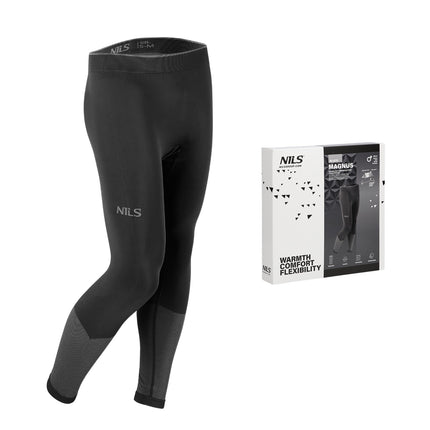 Herren Thermoaktive Hose, Schwarz, 2XL/3XL