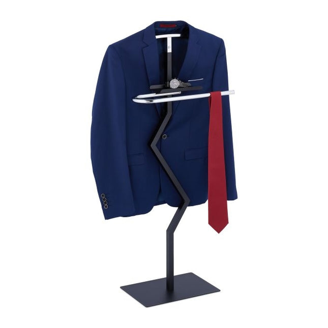 Valet de chambre pour homme en noir et argent