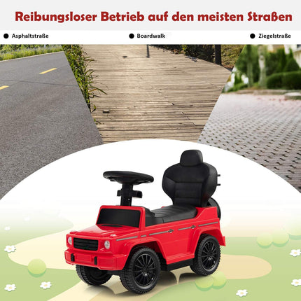Voiture électrique Mercedes-Benz pour enfants avec pare-soleil, rouge
