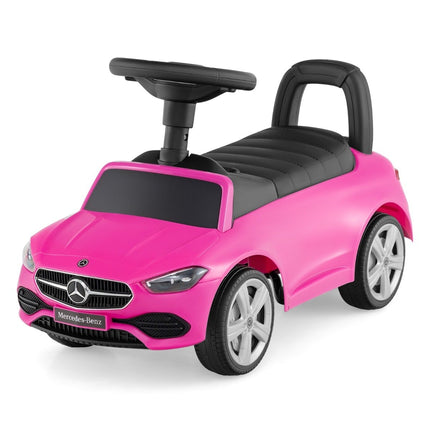 Mercedes-Benz Elektro-Kinderauto mit Lenkrad & Stauraum