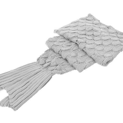 Couverture queue de sirène - gris KO11380