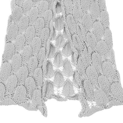 Couverture queue de sirène - gris KO11380