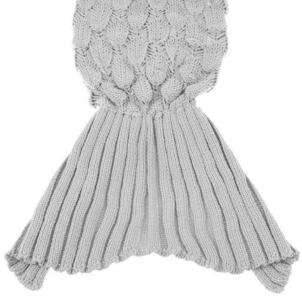 Couverture queue de sirène - gris KO11380