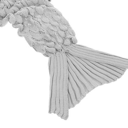 Couverture queue de sirène - gris KO11380