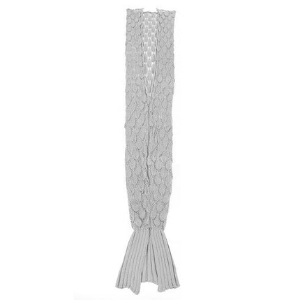 Couverture queue de sirène - gris KO11380