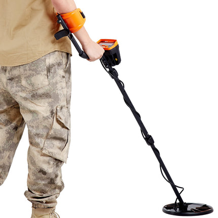 Metal Detector With 10-Inch Waterproof Coil, LCD, 7 Modes