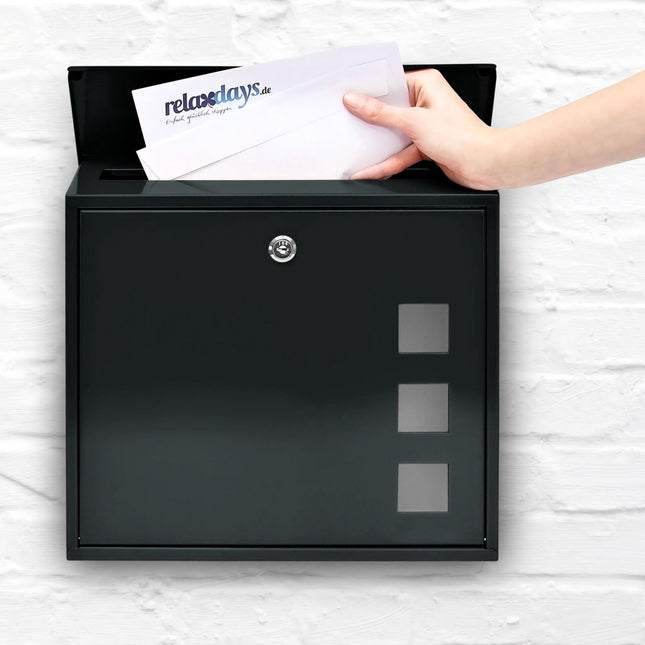 Briefkasten aus Metall