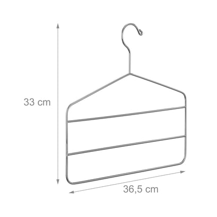 Mehrfachhosenbügel aus Metall