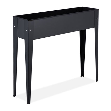 Hochbeet aus Metall in Schwarz