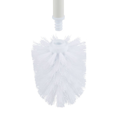Porte-rouleau de papier toilette en métal avec brosse et rangement
