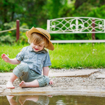Banc de jardin en métal