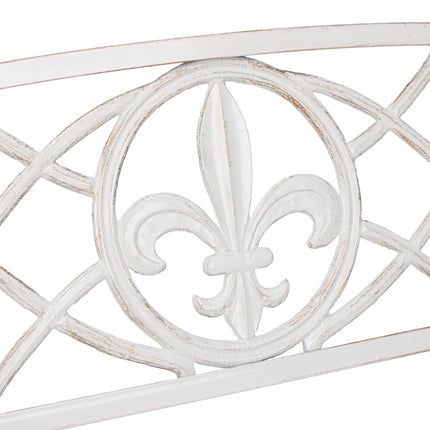 Banc de jardin en métal