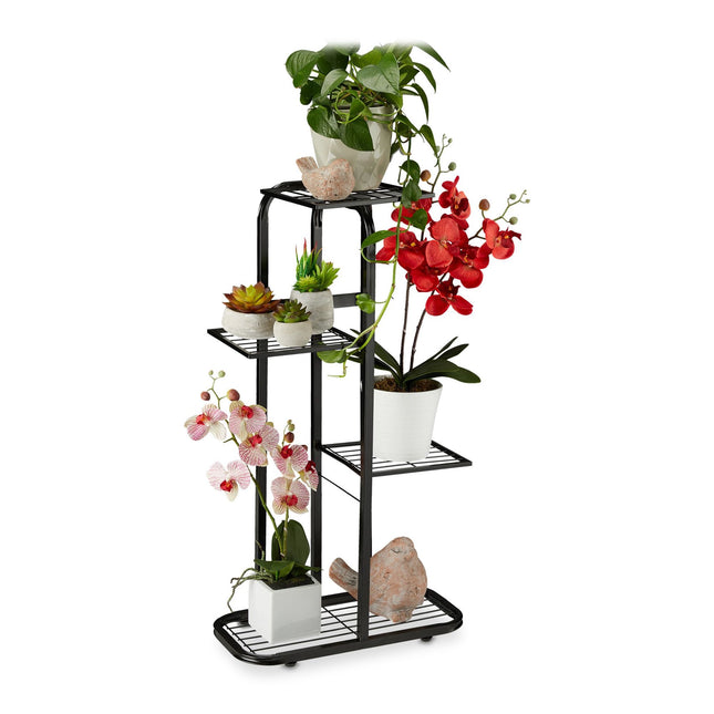 Étagère à plantes en métal 4 niveaux