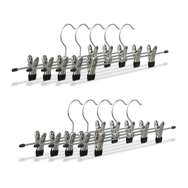 Hosenbügel aus Metall 10er und 20er Pack