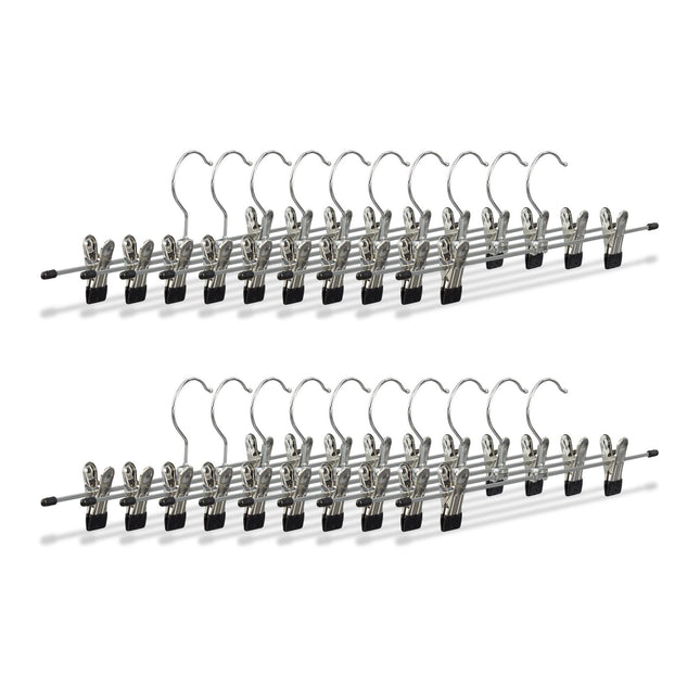 Hosenbügel aus Metall 20er-Pack
