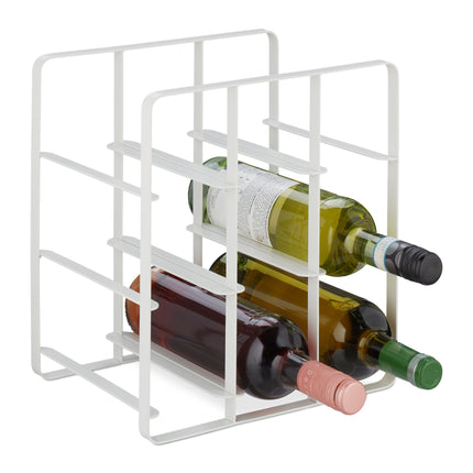 Casier à vin en métal pour 9 bouteilles