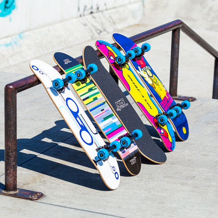 Skateboard Metro 2, planche de 31 pouces, double kicktail