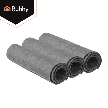 Chiffons de nettoyage de vitres en microfibre, lot de 3, 30 x 40 cm